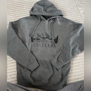 Gray Colorado Graphic Hoodie